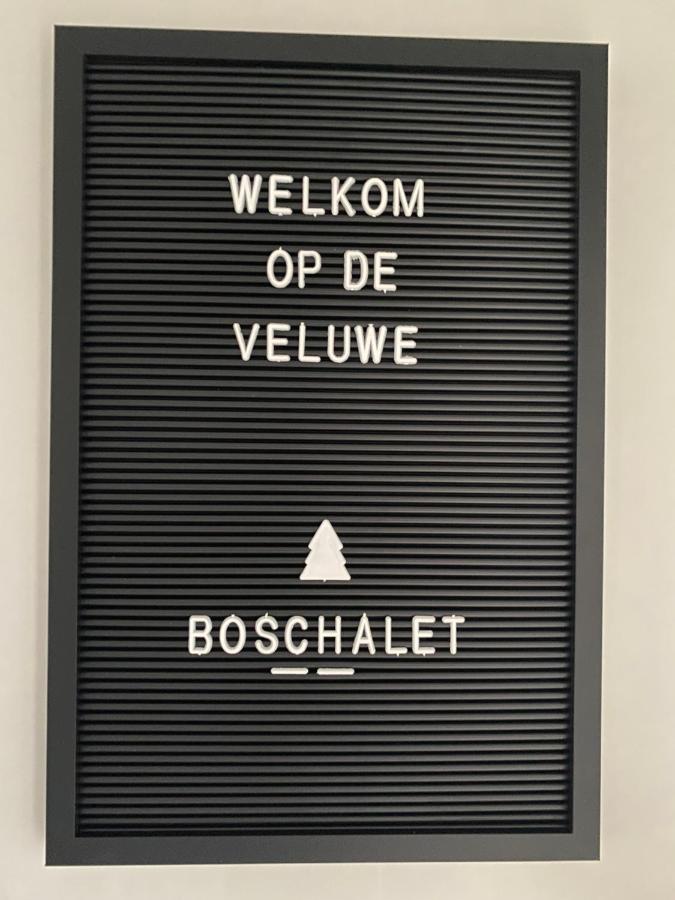 Sfeervol Boschalet 5 Persoons Met Sauna Voorthuizen Exterior photo